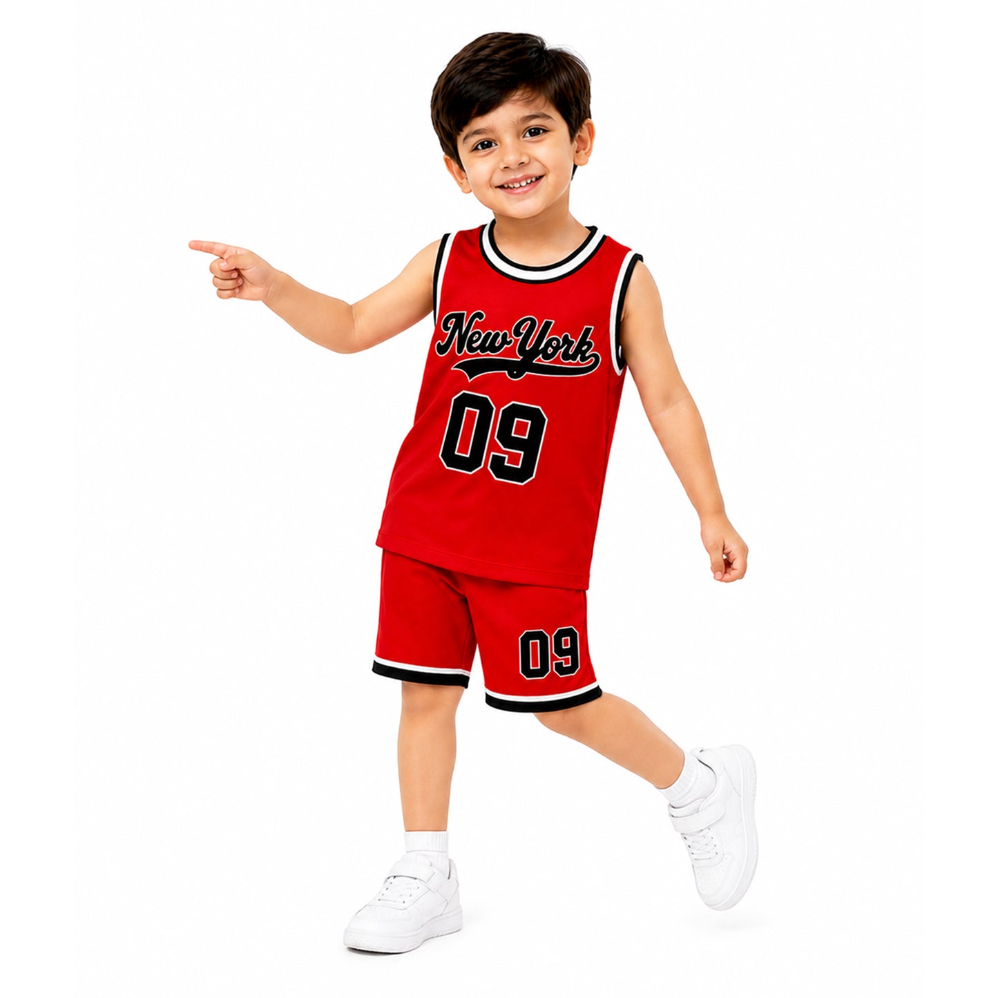 Kuchipoo Boys Regular Fit Sleeveless T-Shirts and Shorts Set - Pack of 3