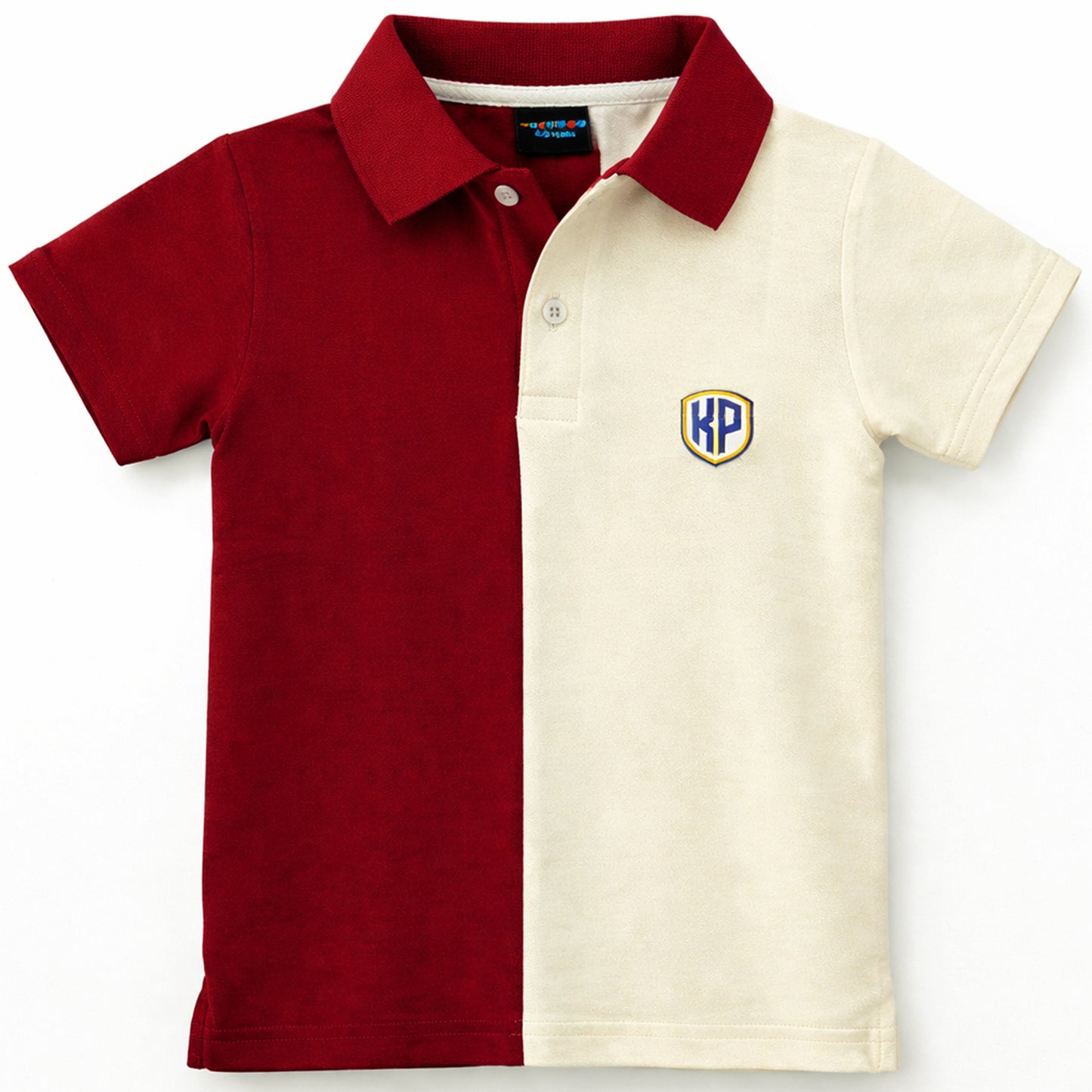 Kuchipoo Boys 100% Cotton Polo T-Shirt with Shorts Set | Soft Breathable Fabric | Elastic Waist Drawstring Shorts with Pockets | Casual Summer Outfit Set for Boys
