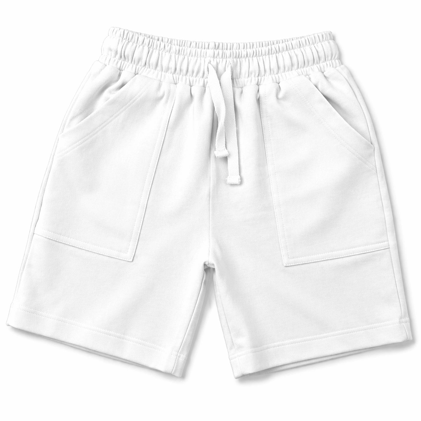 Kuchipoo Boys 100% Cotton Polo T-Shirt with Shorts Set | Soft Breathable Fabric | Elastic Waist Drawstring Shorts with Pockets | Casual Summer Outfit Set for Boys
