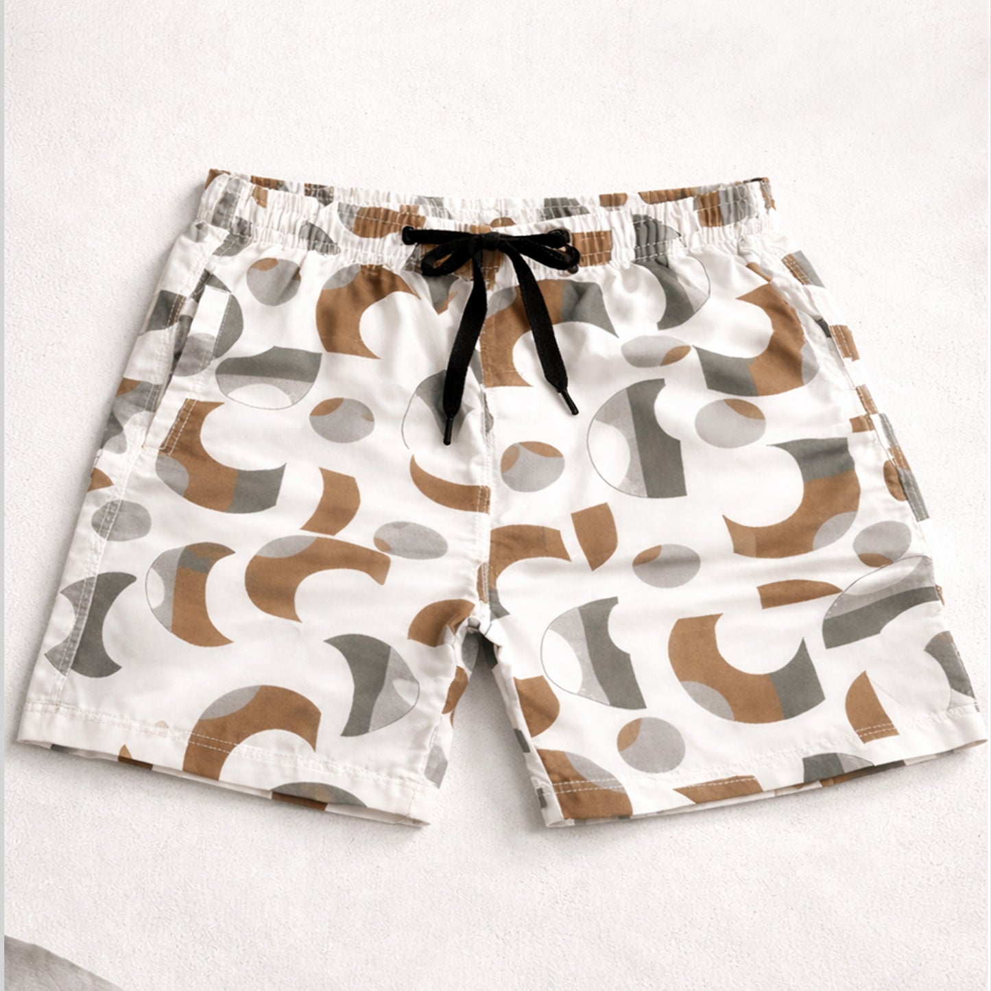 Kuchipoo Boys Cotton Co-Ord Set, Multi-Colored, Half Sleeve Printed Shirt with Shorts, Collar Neck, Casual Summer Wear