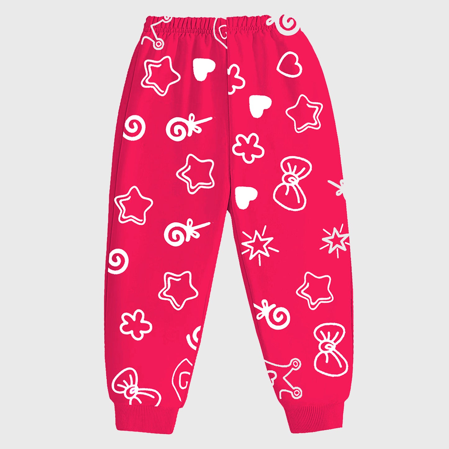 Kuchipoo Regular Fit Girls Pyjamas Set