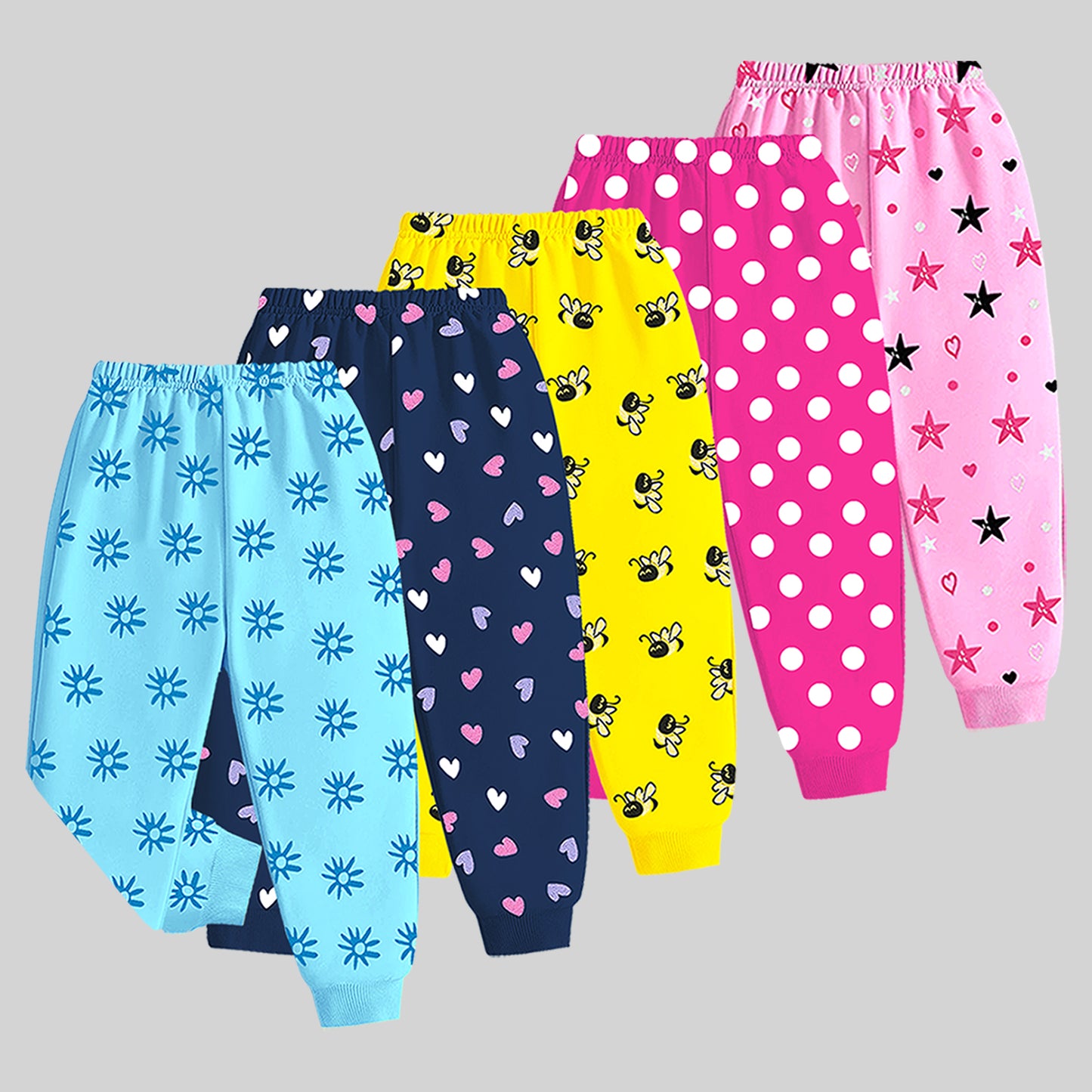 Kuchipoo Regular Fit Girls Pyjamas Set