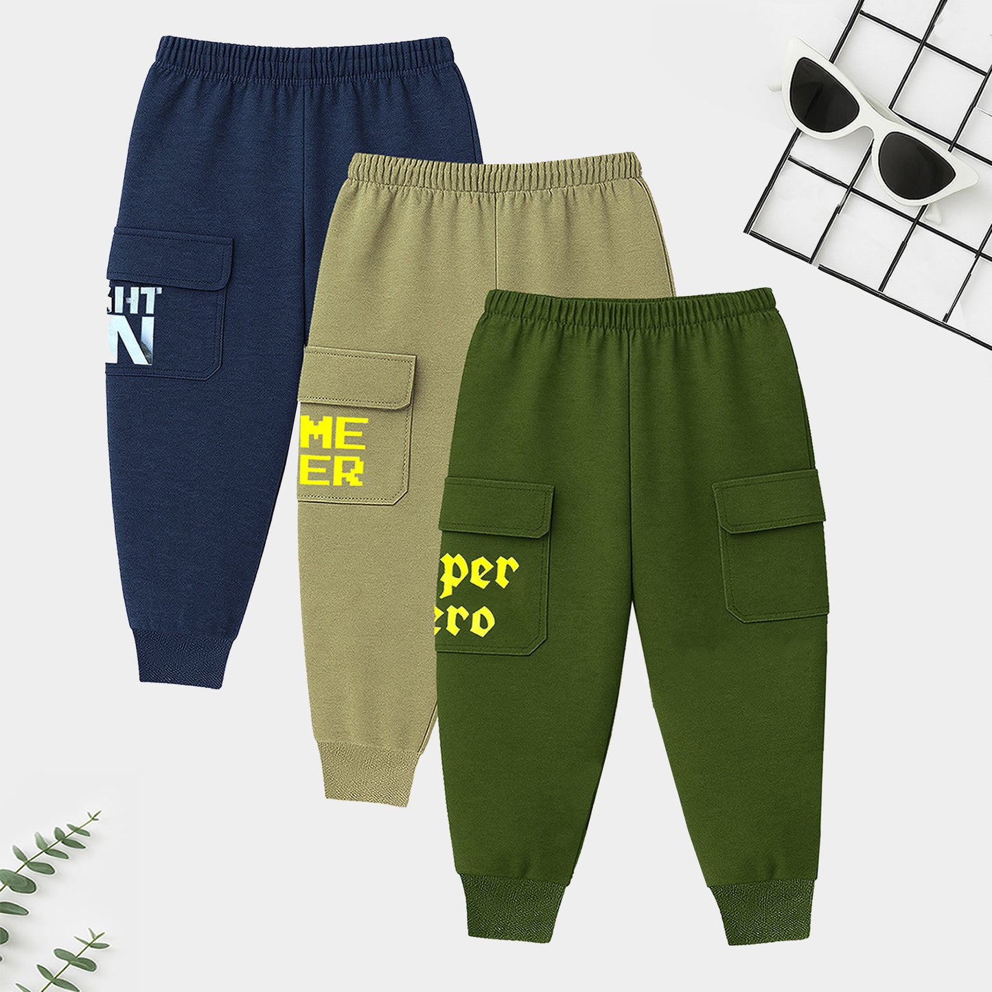 Kuchipoo Boys Cargo Joggers