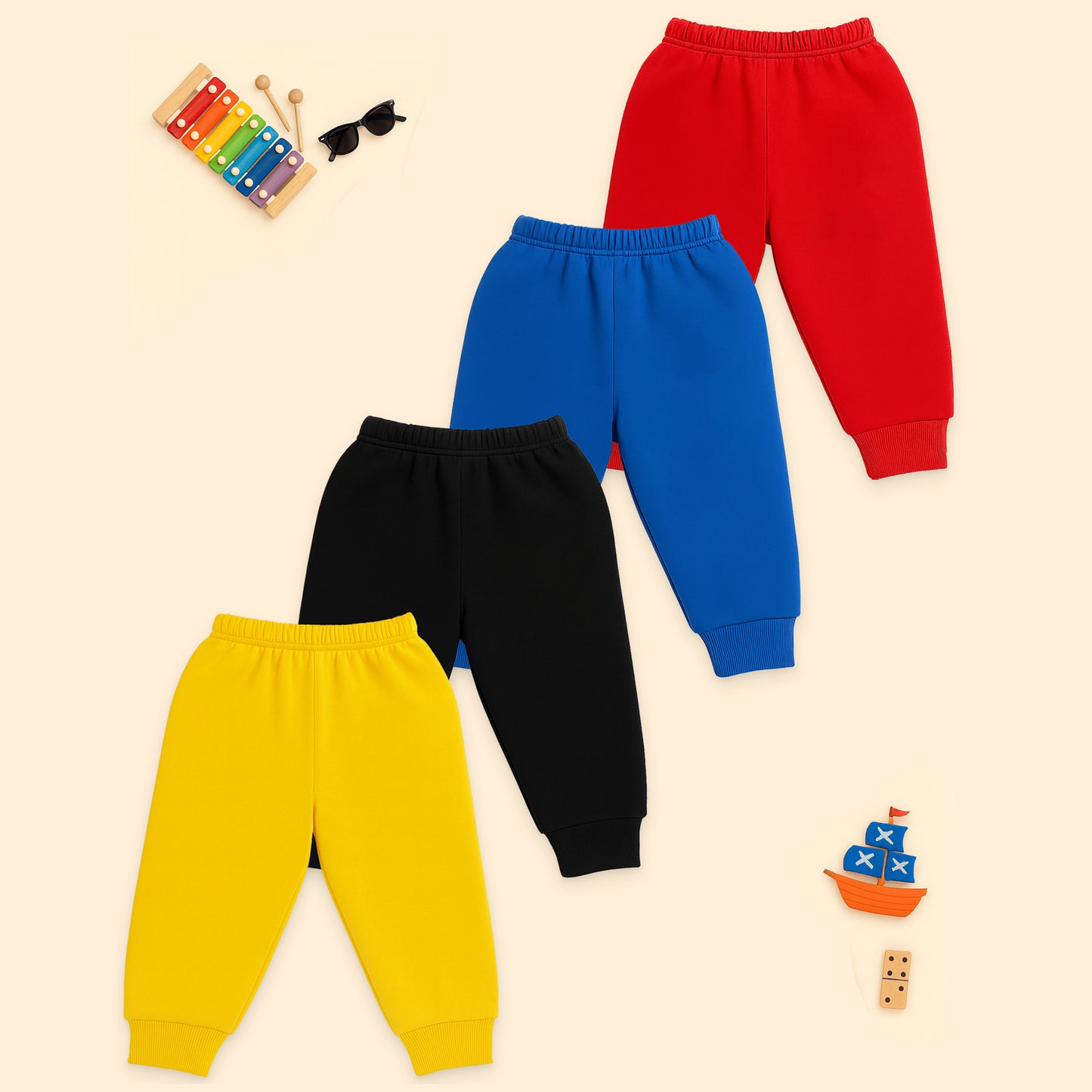 Kuchipoo Baby Boy Winter Fleece Pajamas