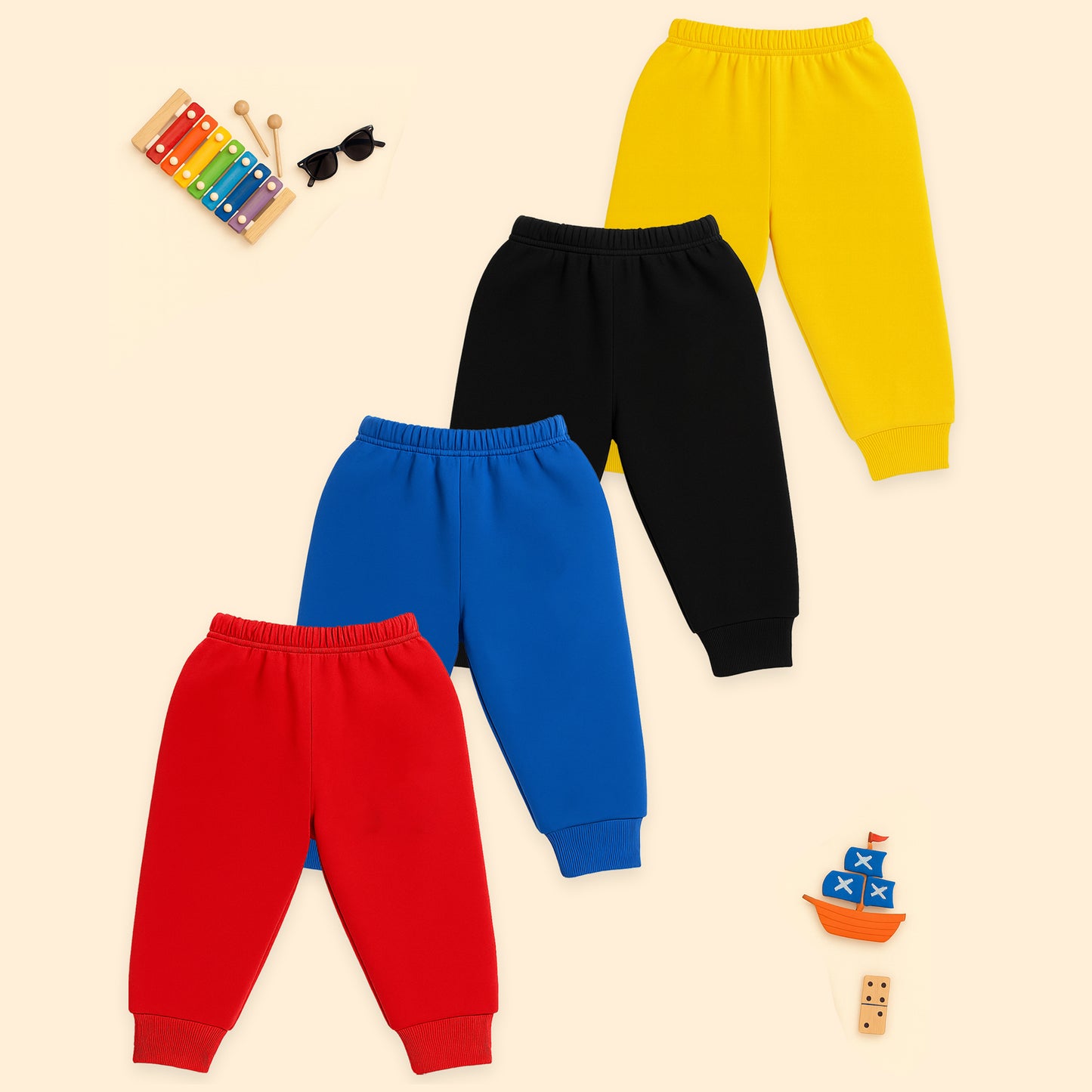 Kuchipoo Baby Boy Winter Fleece Pajamas