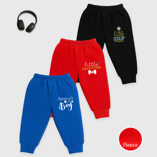 Kuchipoo Baby Boy Winter Fleece Pajamas