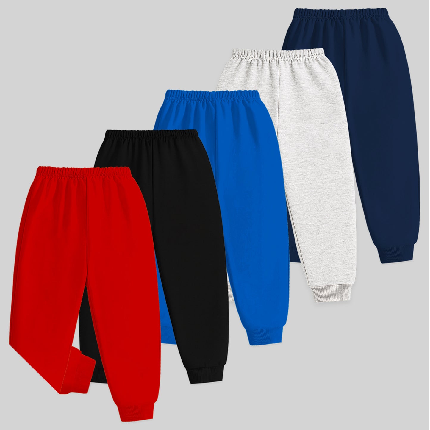 Kuchipoo Regular Fit Boys Pyjamas Set-Pack of 5