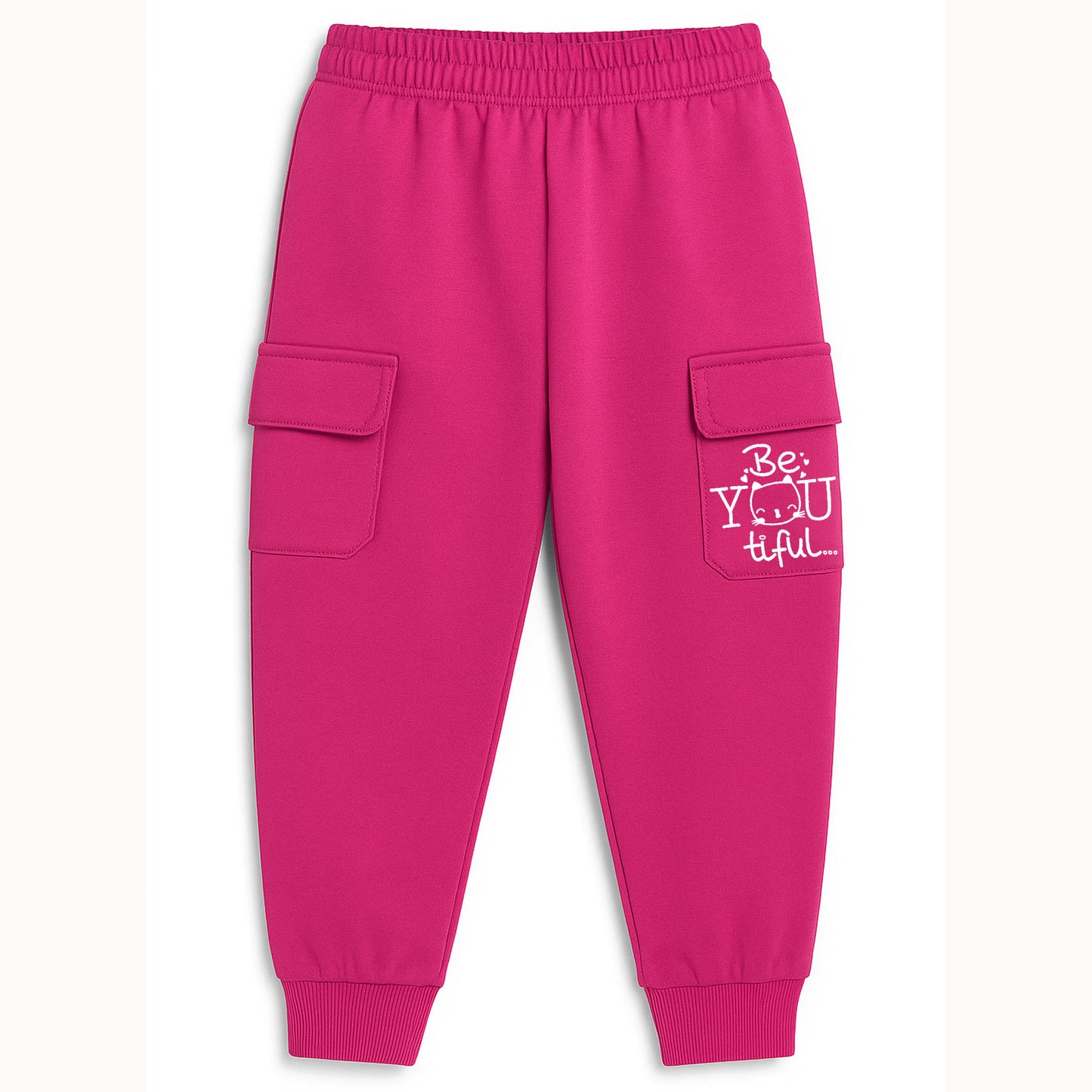 Kuchipoo Girls Cargo Joggers - Pack of 3