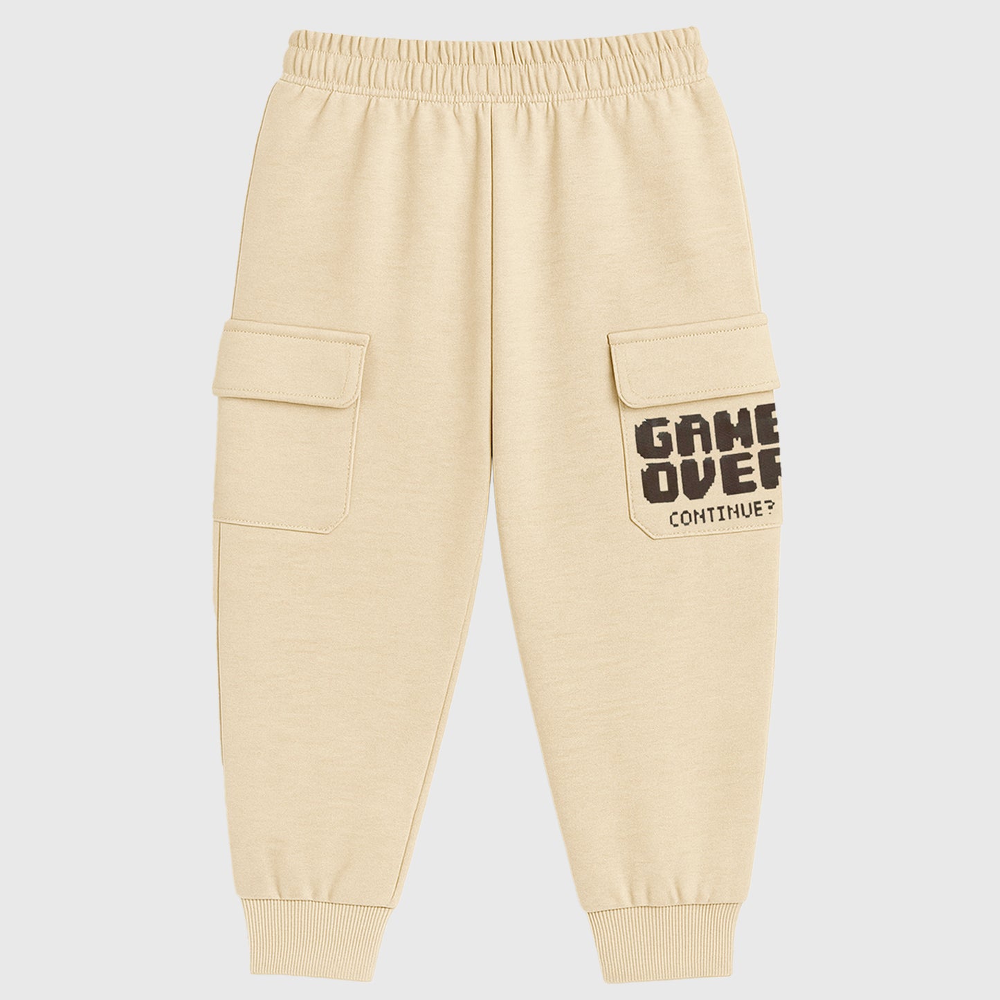 Kuchipoo Boys Cargo Joggers - Pack of 3