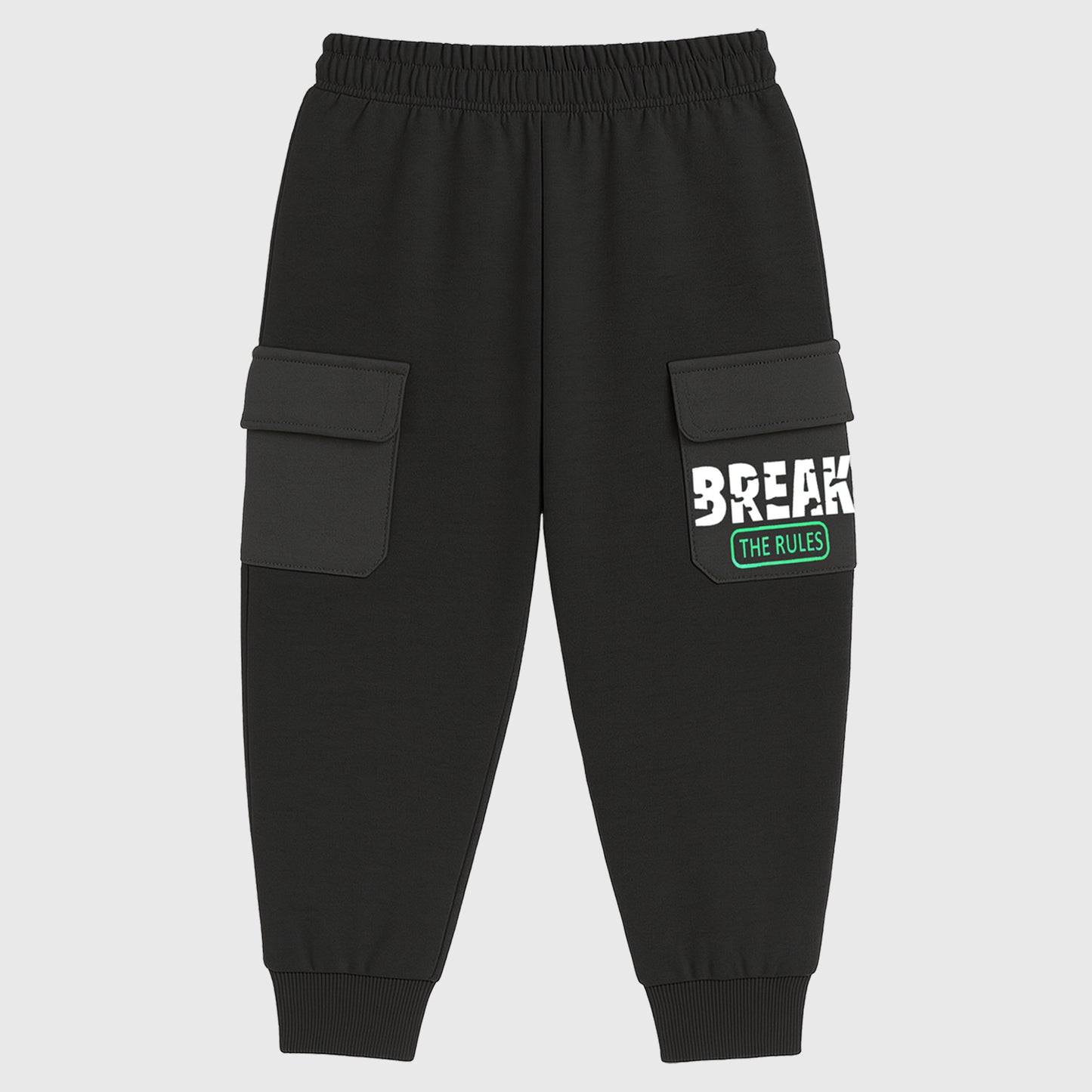 Kuchipoo Boys Cargo Joggers - Pack of 3