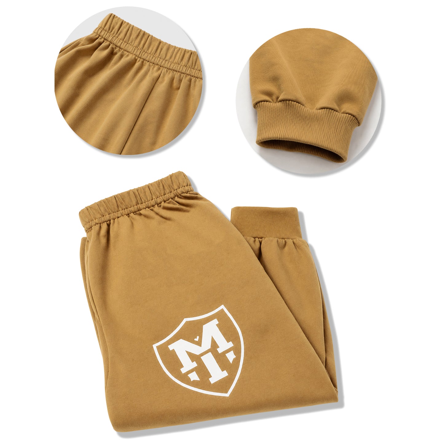 Kuchipoo Boys Cotton Jogger Pants | Soft Elastic Waist Comfortable Track Pants for Boys | Casual Joggers for Kids | Pack of 4 (Copy)