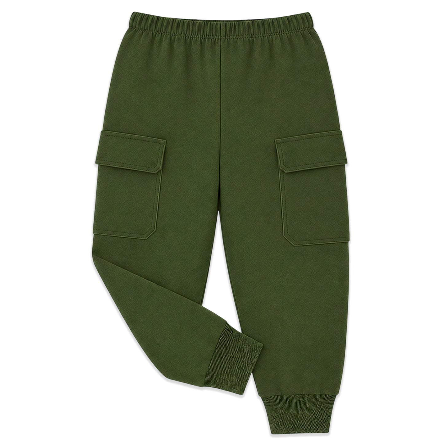 Kuchipoo Boys Cotton Cargo Jogger Pants with Pocket | Soft Elastic Waist Comfortable Track Pants for Boys | Casual Joggers for Kids | Pack of 3