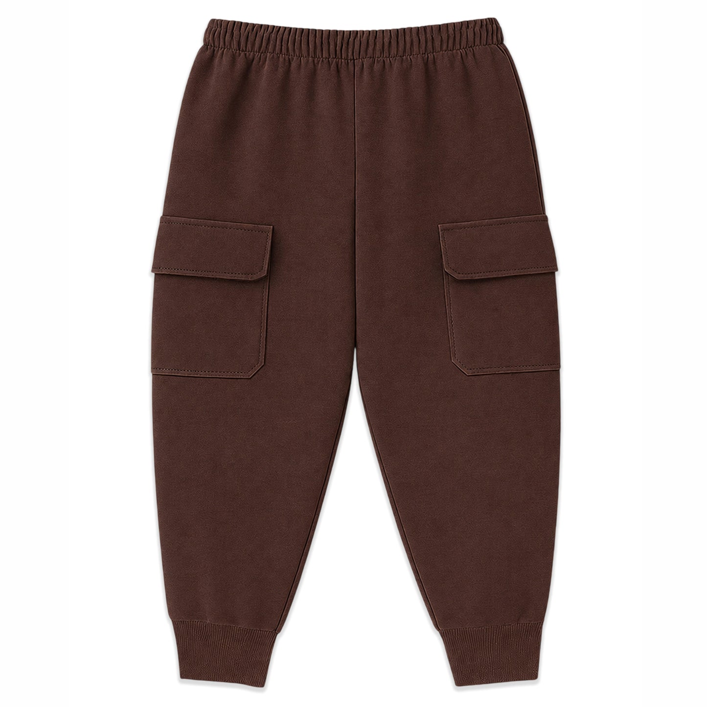 Kuchipoo Boys Cotton Cargo Jogger Pants with Pocket | Soft Elastic Waist Comfortable Track Pants for Boys | Casual Joggers for Kids | Pack of 3