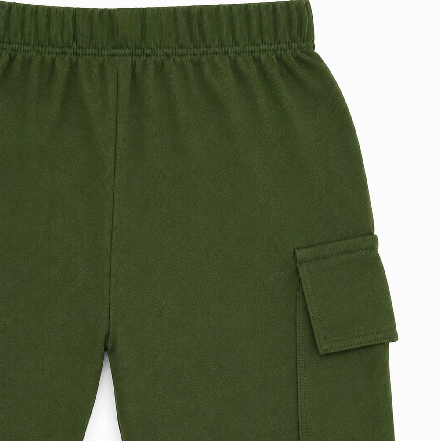 Kuchipoo Boys Cotton Cargo Jogger Pants with Pocket | Soft Elastic Waist Comfortable Track Pants for Boys | Casual Joggers for Kids | Pack of 3