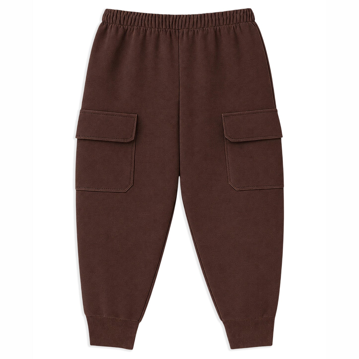 Kuchipoo Boys Cotton Cargo Jogger Pants with Pocket | Soft Elastic Waist Comfortable Track Pants for Boys | Casual Joggers for Kids | Pack of 3