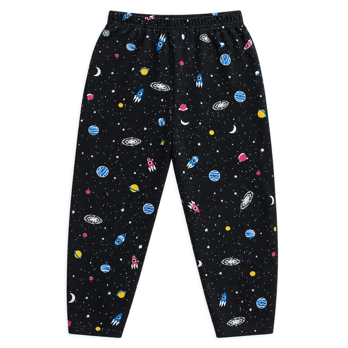 Kuchipoo Boys and Girls 100% Cotton Pajamas Combo | Soft Elastic Waist | Cute Animal Prints | Everyday Wear | Pack of 5