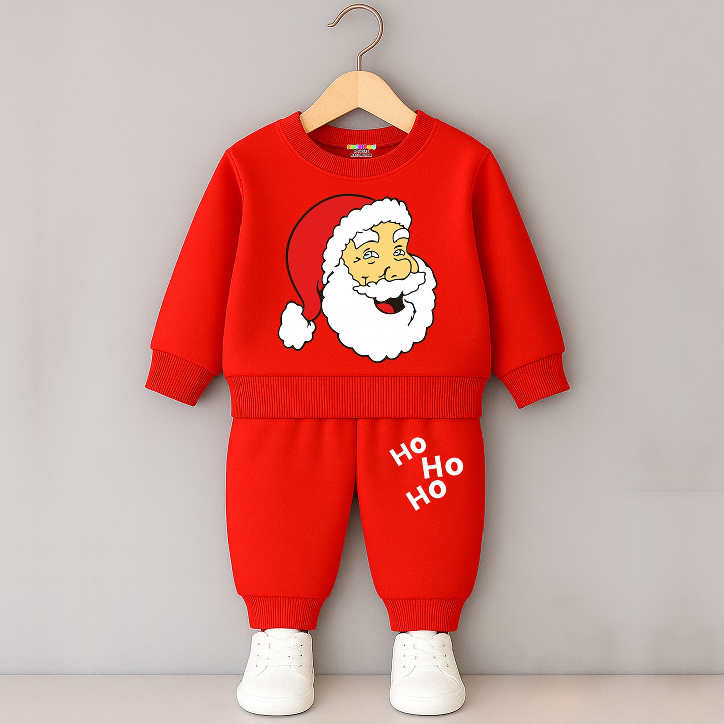 Kuchipoo Santa Winterwear Sweatshirt and Trackpant Set