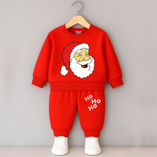 Kuchipoo Santa Winterwear Sweatshirt and Trackpant Set