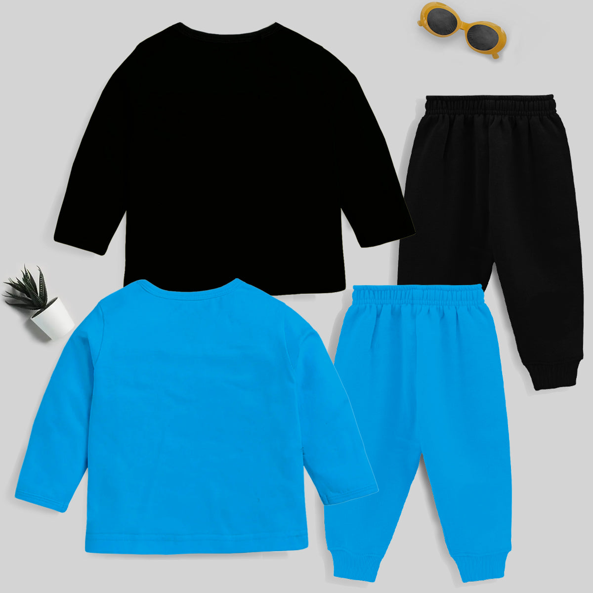 KUCHIPOO Baby Boys T-Shirts and Pyjamas Set