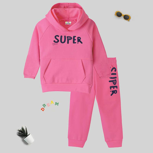 KUCHIPOO Baby Girls T-Shirts and Pyjamas Set