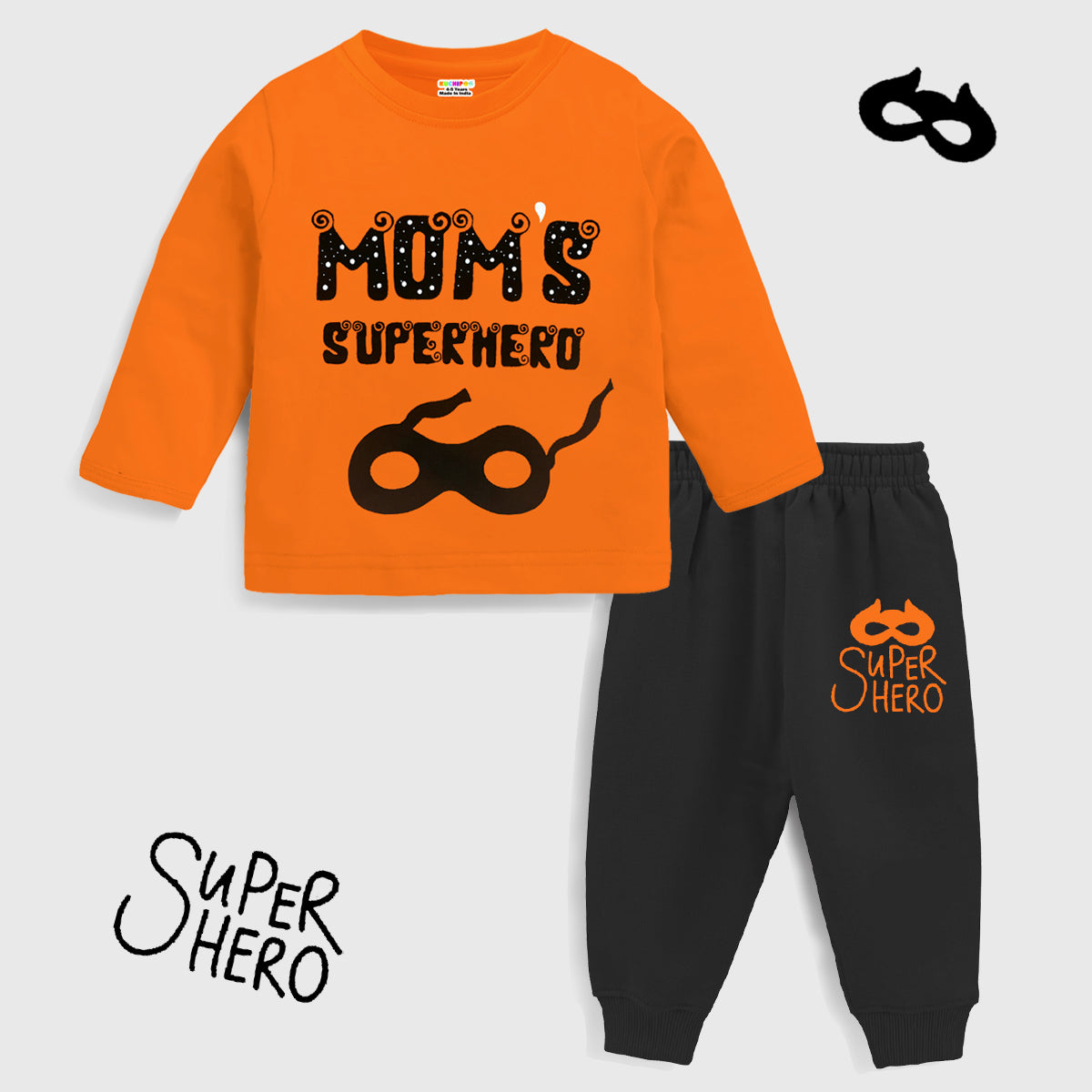 KUCHIPOO Baby Boys T-Shirts and Pyjamas Set