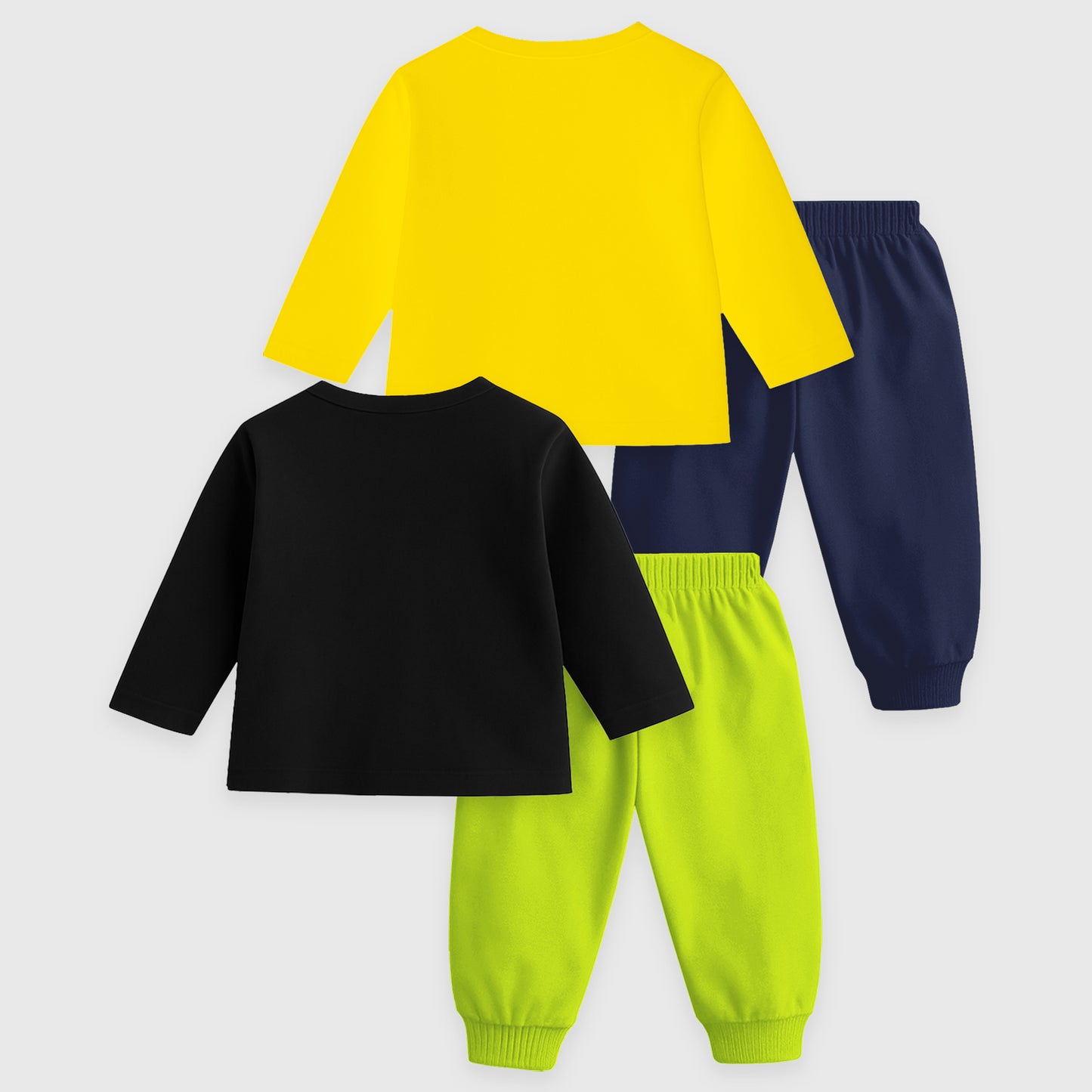 KUCHIPOO Baby Boys T-Shirts and Pyjamas Set