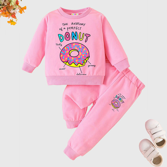 KUCHIPOO Baby Girls Sweatshirt Track Pants