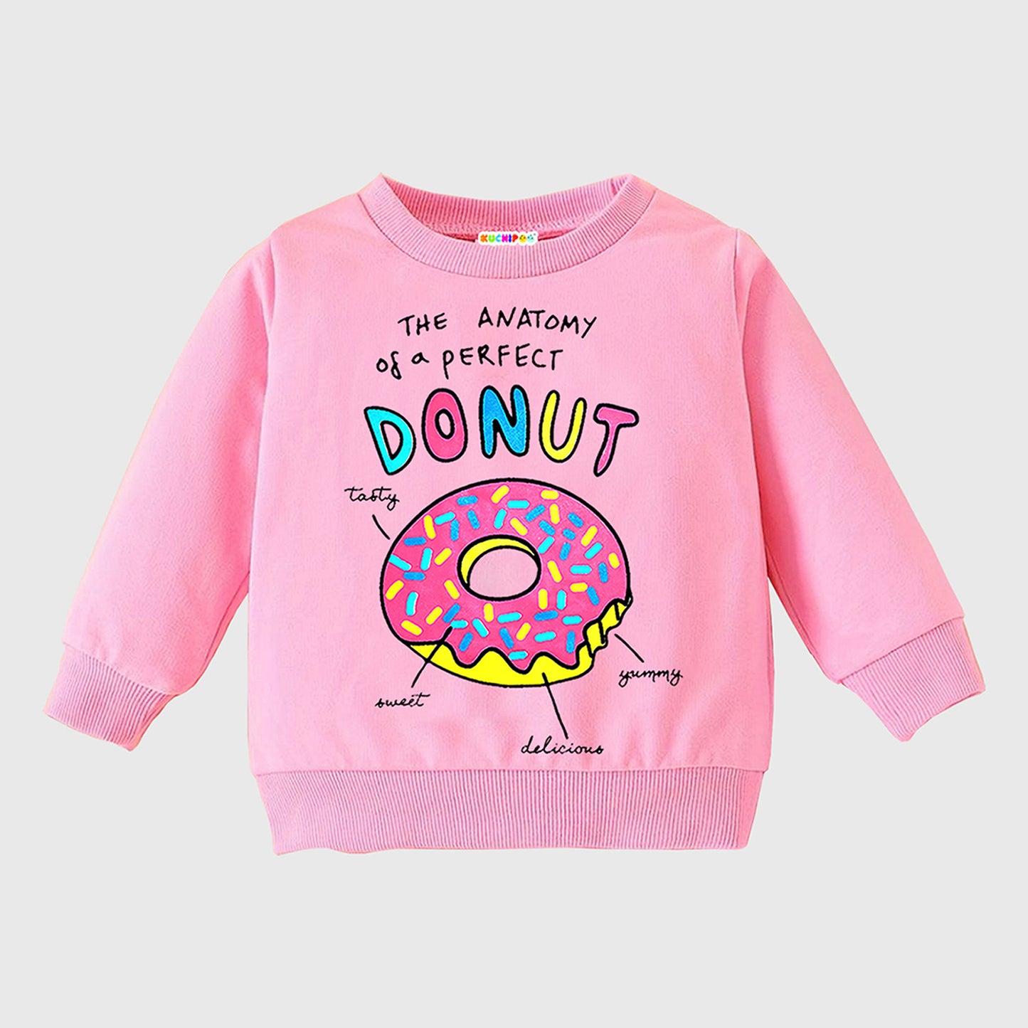 KUCHIPOO Baby Girls Sweatshirt Track Pants