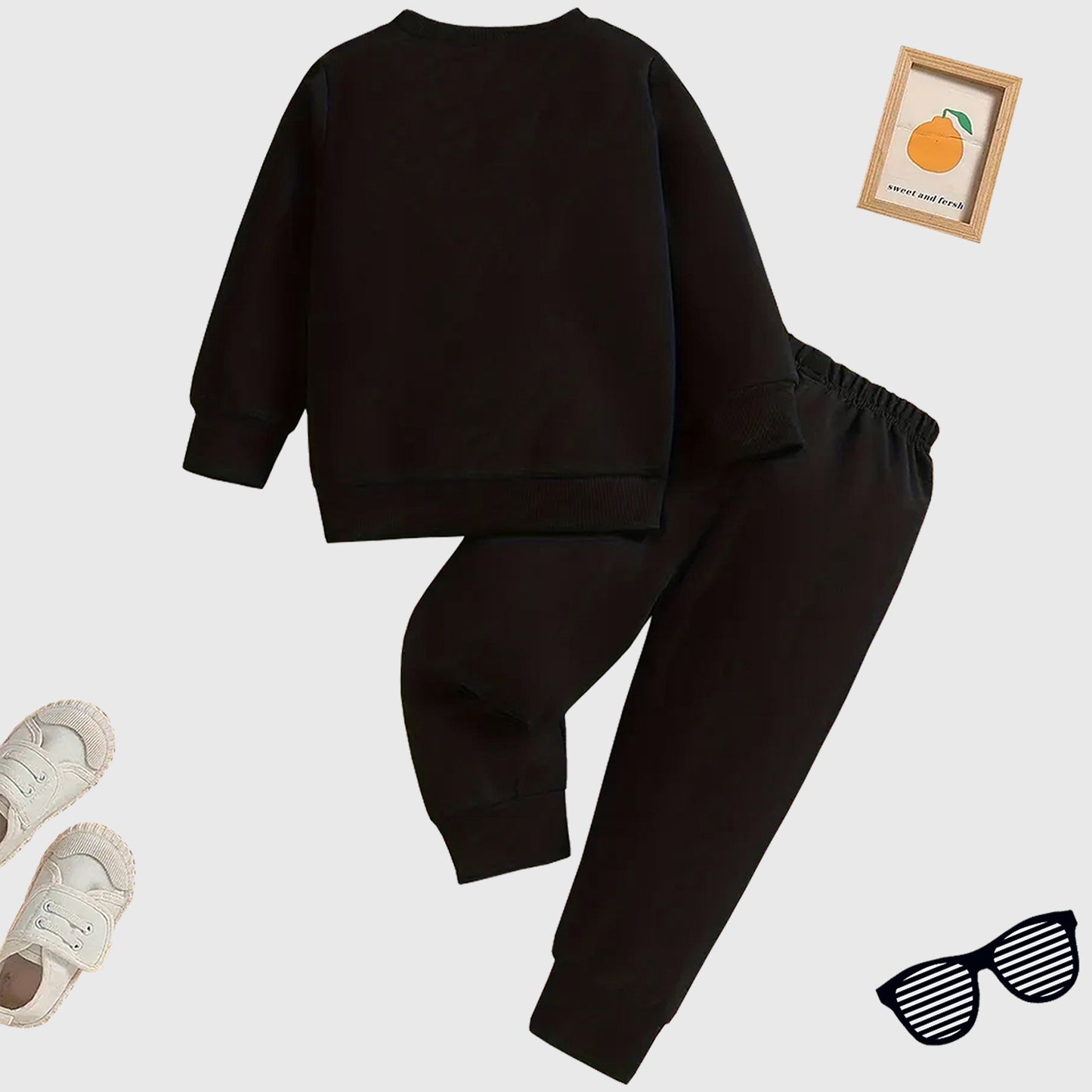 KUCHIPOO Boys Casual Sweatshirt Track Pants