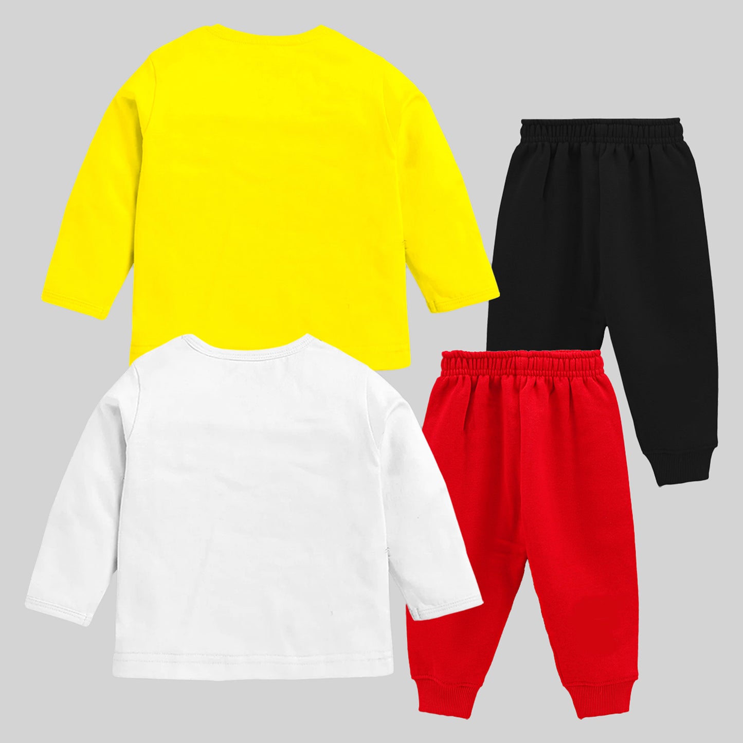 KUCHIPOO Baby Girls T-Shirts and Pyjamas Set