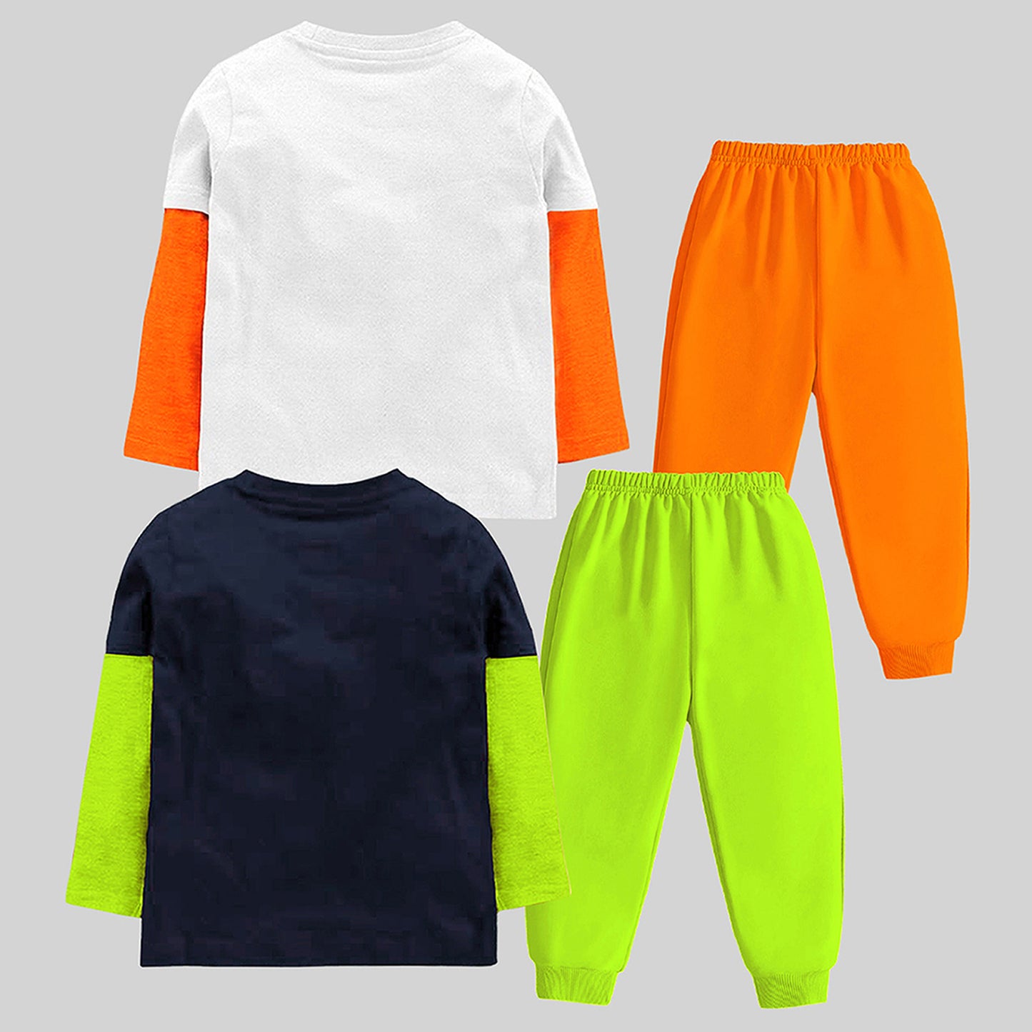 KUCHIPOO Baby Boys T-Shirts and Pyjamas Set