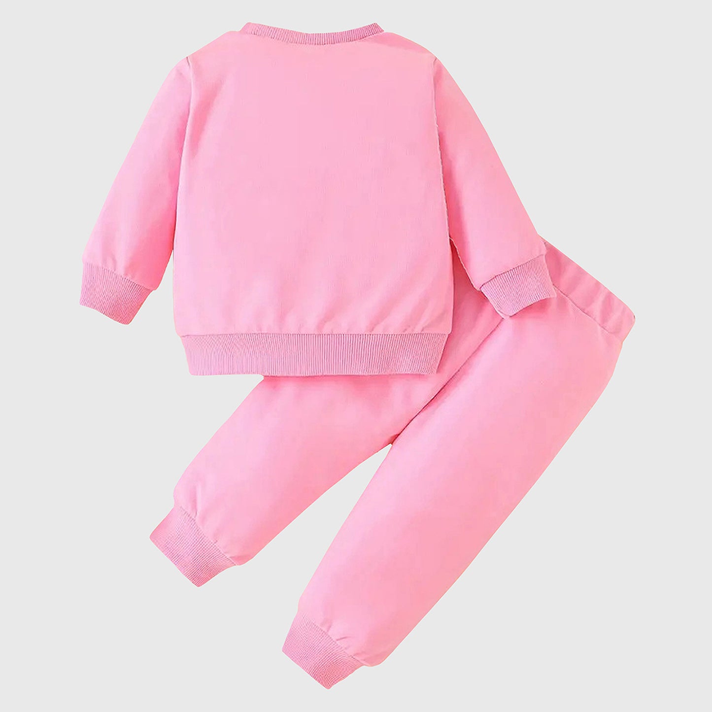 KUCHIPOO Baby Girls Sweatshirt and Trackpant Set