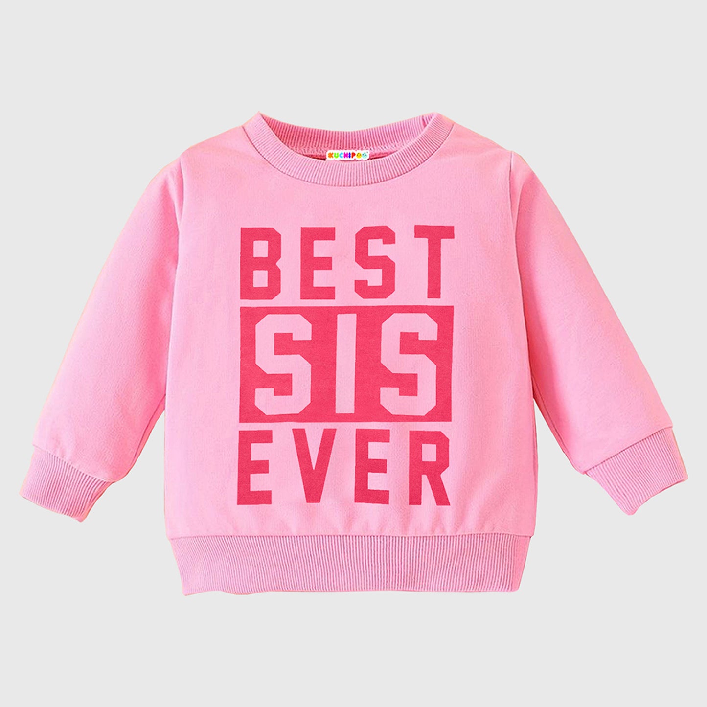 KUCHIPOO Baby Girls Sweatshirt and Trackpant Set