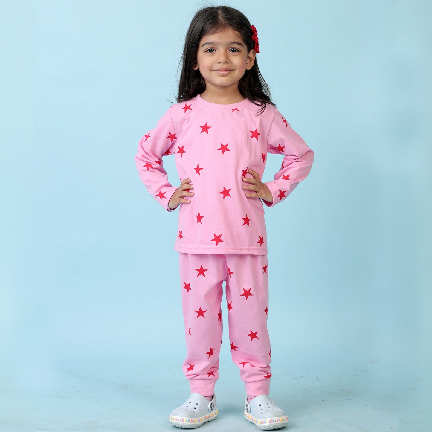 KUCHIPOO Baby Boys and Girls T-Shirts and Pyjamas Set