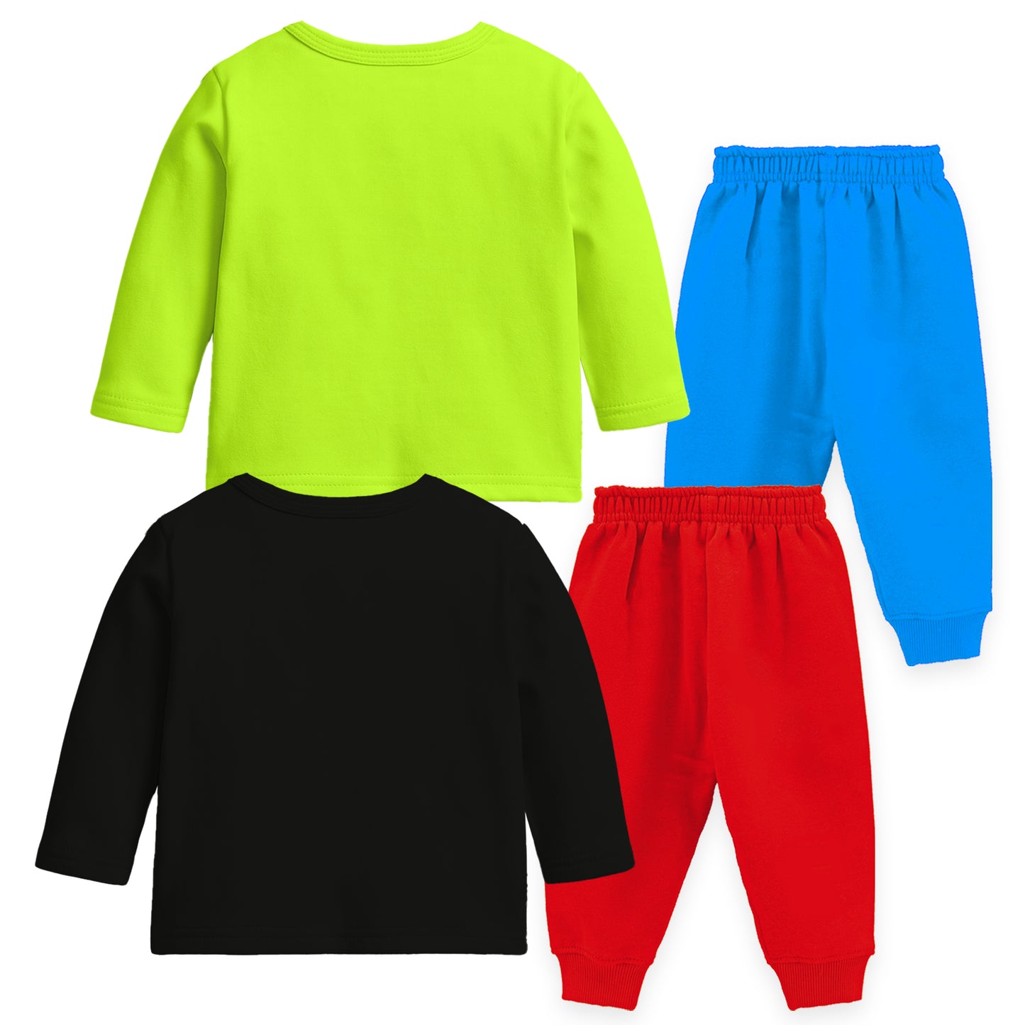 KUCHIPOO Baby Boys T-Shirts and Pyjamas Set