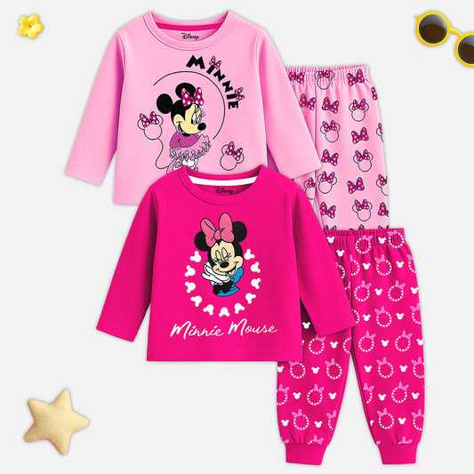 KUCHIPOO © Disney Girls T-Shirts and Pyjamas Set