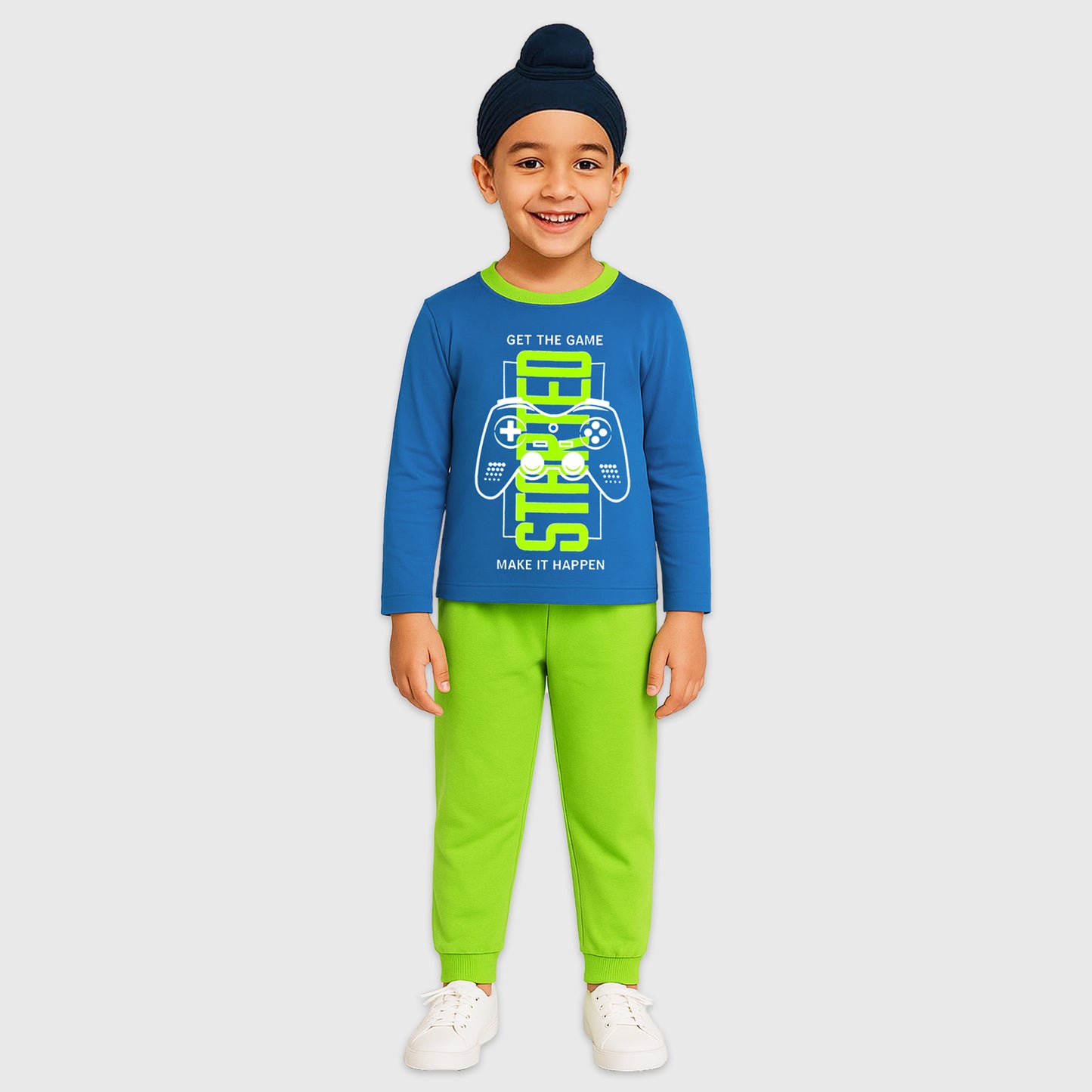 KUCHIPOO Baby Boys T-Shirts and Pyjamas Set