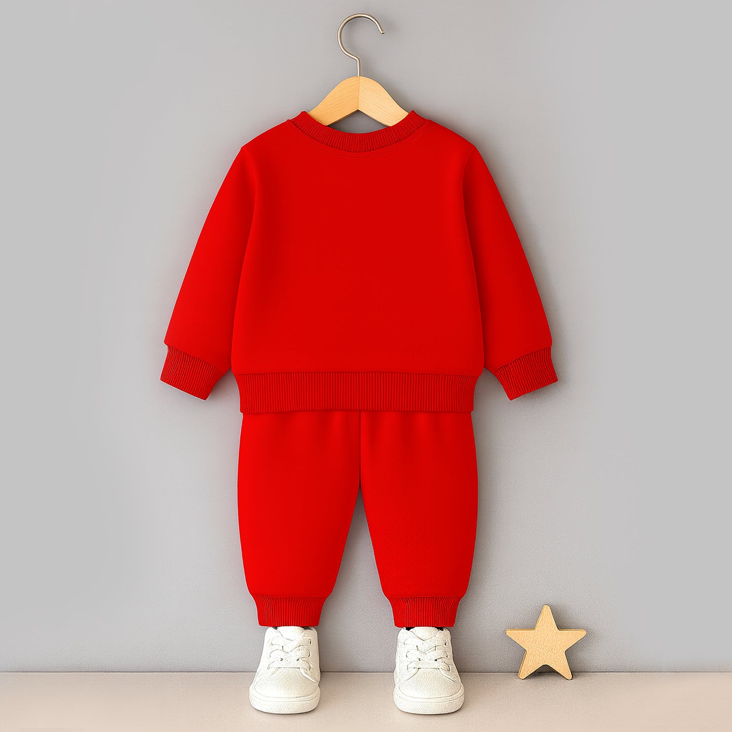 Kuchipoo Boys Winterwear Sweatshirt and Trackpant Set