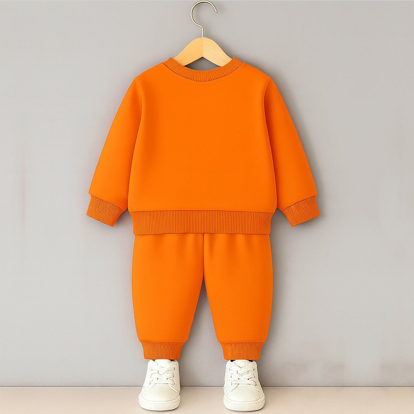 Kuchipoo Boys Winterwear Sweatshirt and Trackpant Set