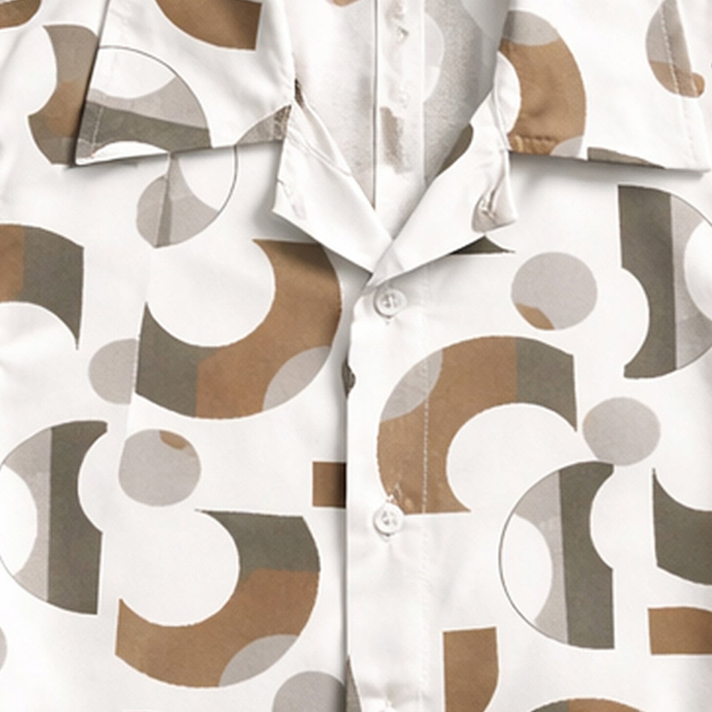 Kuchipoo Boys Printed Collar Shirt | Half Sleeve Casual Shirt | Stylish Summer Wear for Boys