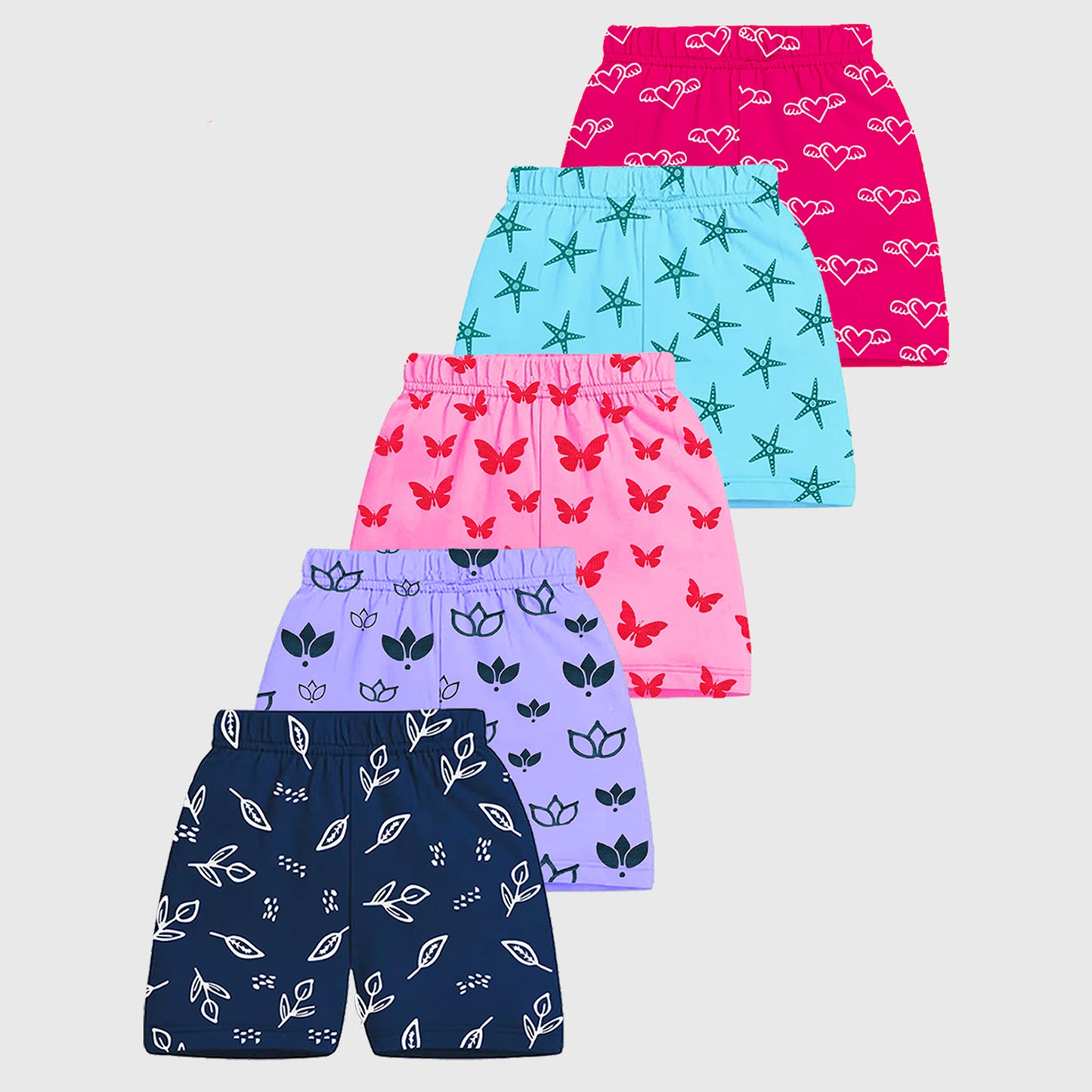 KUCHIPOO BABY GIRLS SHORTS