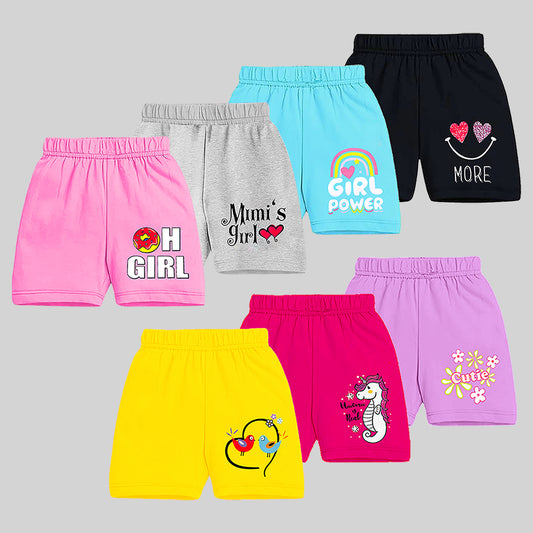 KUCHIPOO BABY GIRLS SHORTS