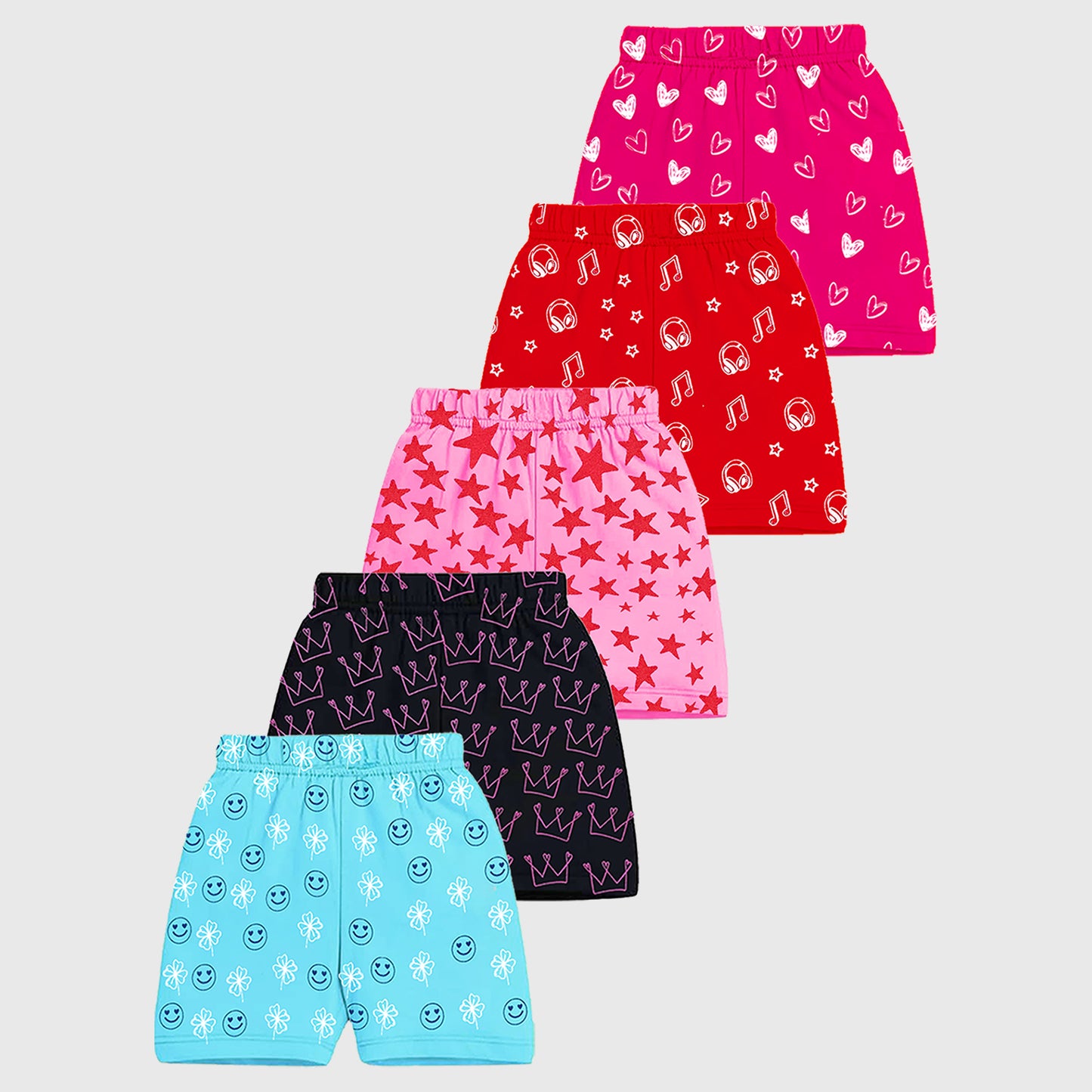 KUCHIPOO BABY GIRLS SHORTS