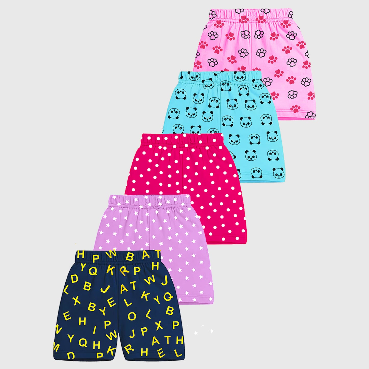 KUCHIPOO BABY GIRLS SHORTS