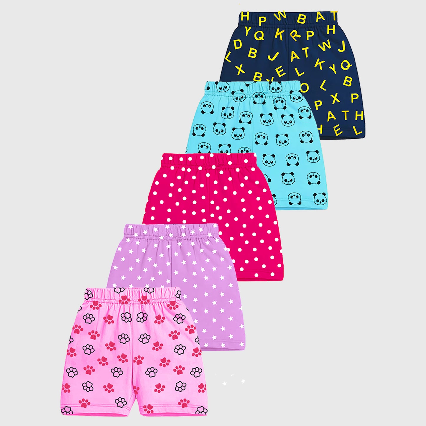 KUCHIPOO BABY GIRLS SHORTS