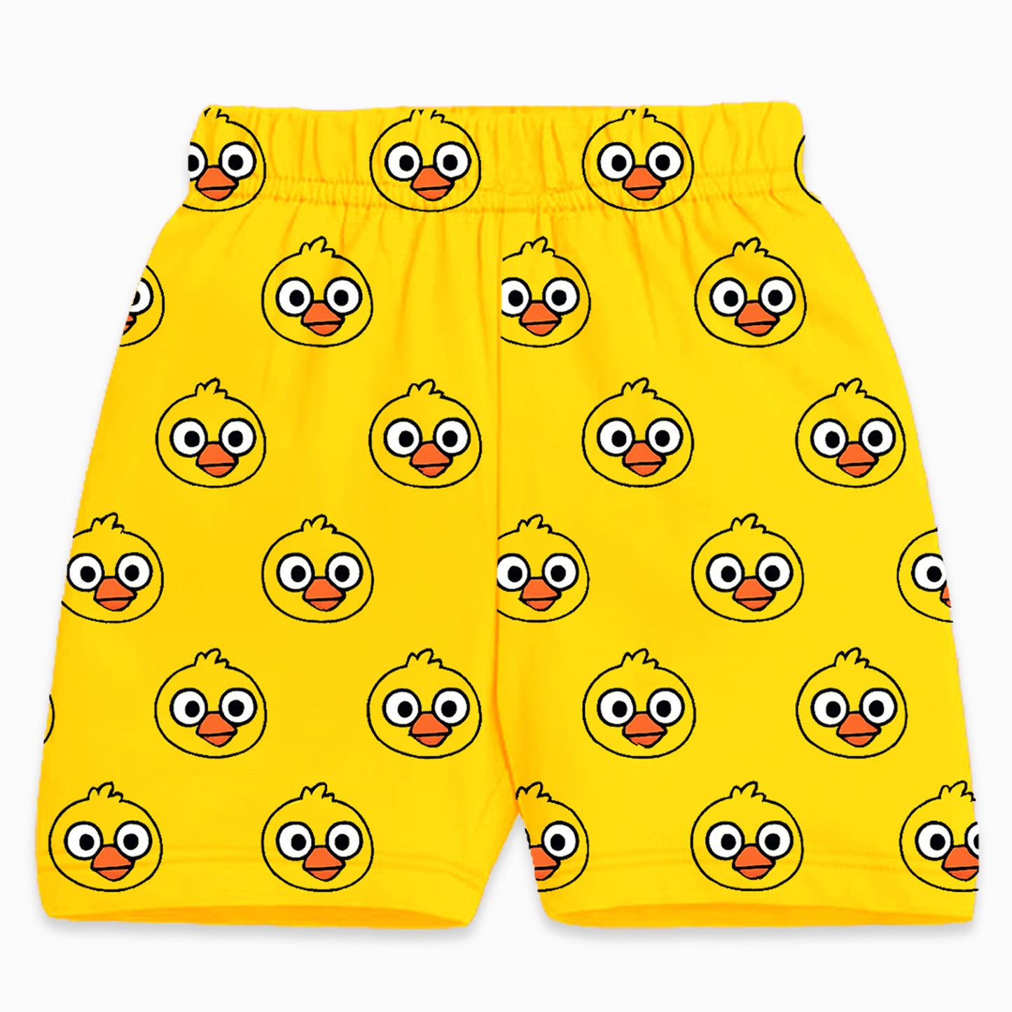 Kuchipoo Girls Cotton Printed Shorts | Elastic Waist | Summer Wear Shorts for Kids | Pack of 5