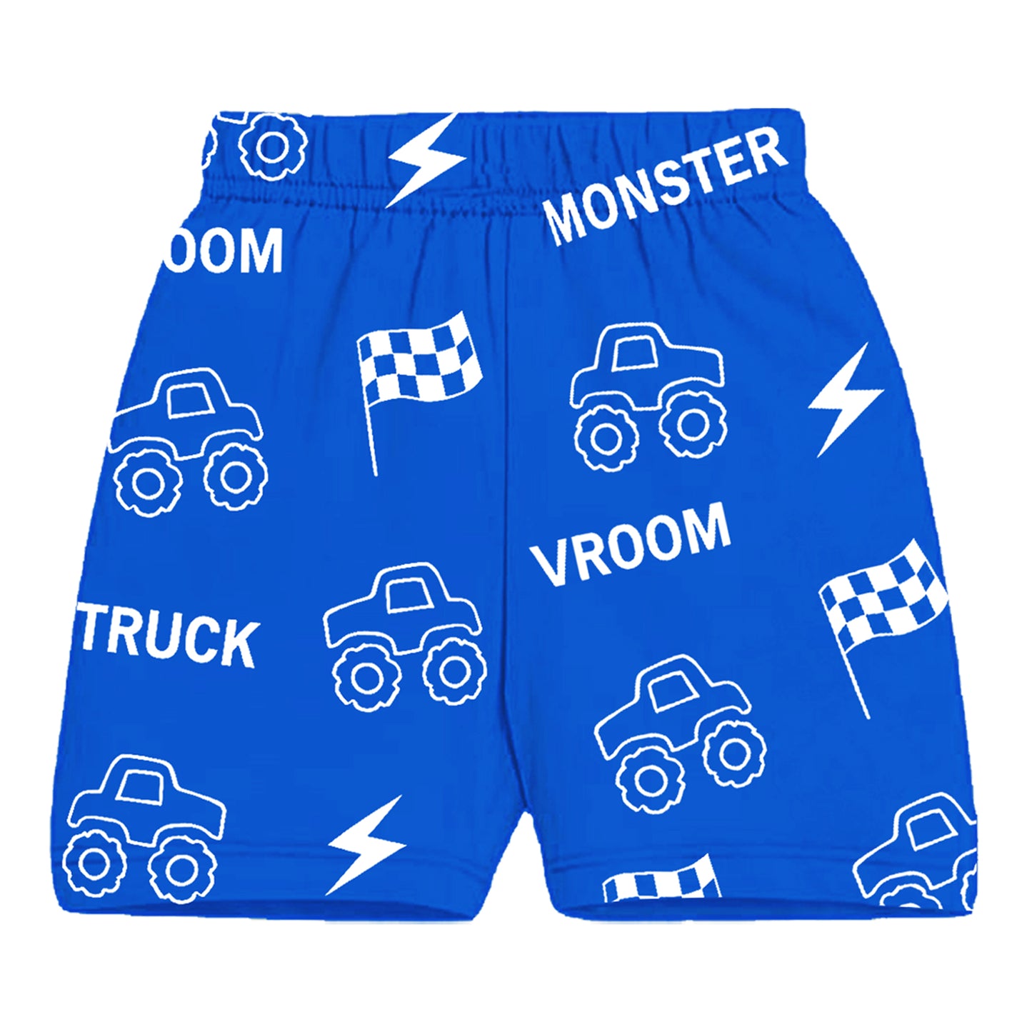 Kuchipoo Boys Cotton Printed Shorts | Elastic Waist | Summer Wear Shorts for Kids - Pack of 5