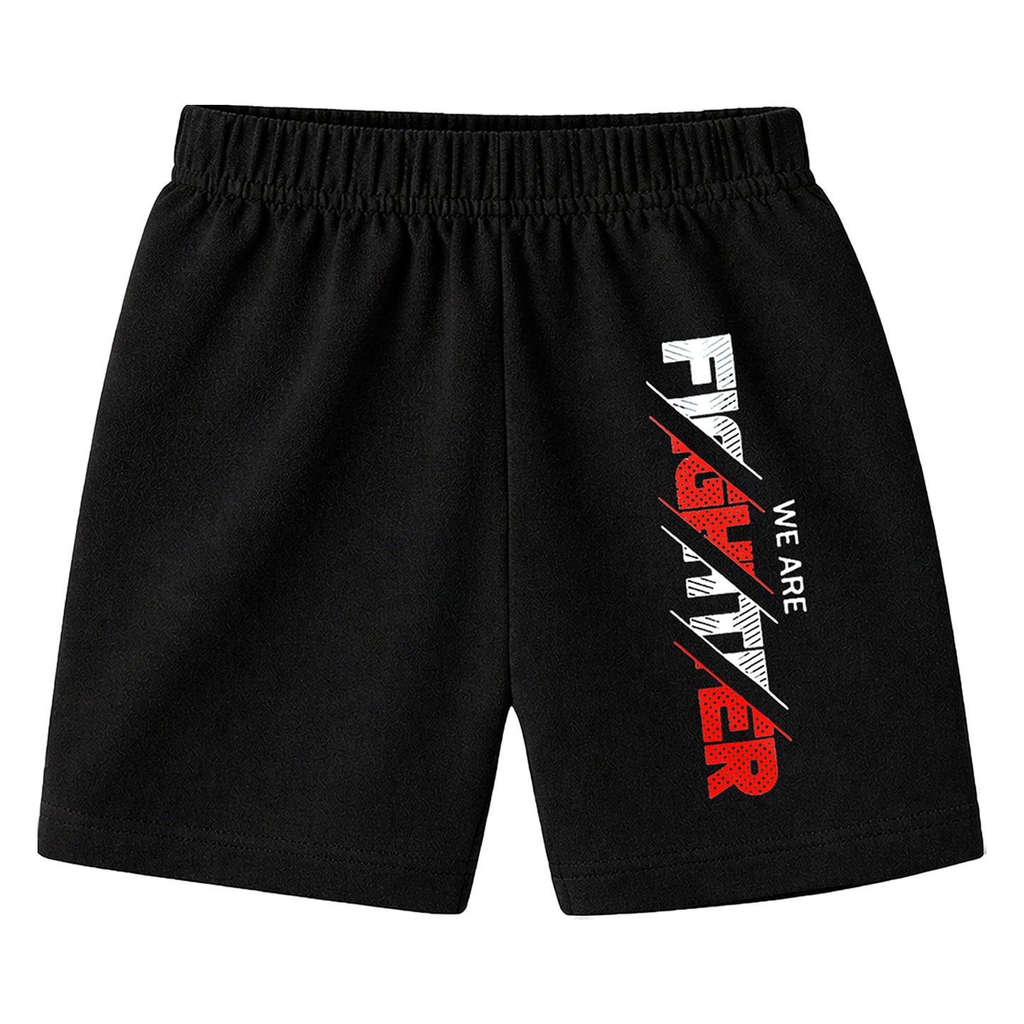 Kuchipoo Boys Cotton Printed Shorts | Elastic Waist | Summer Wear Shorts for Kids - Pack of 5