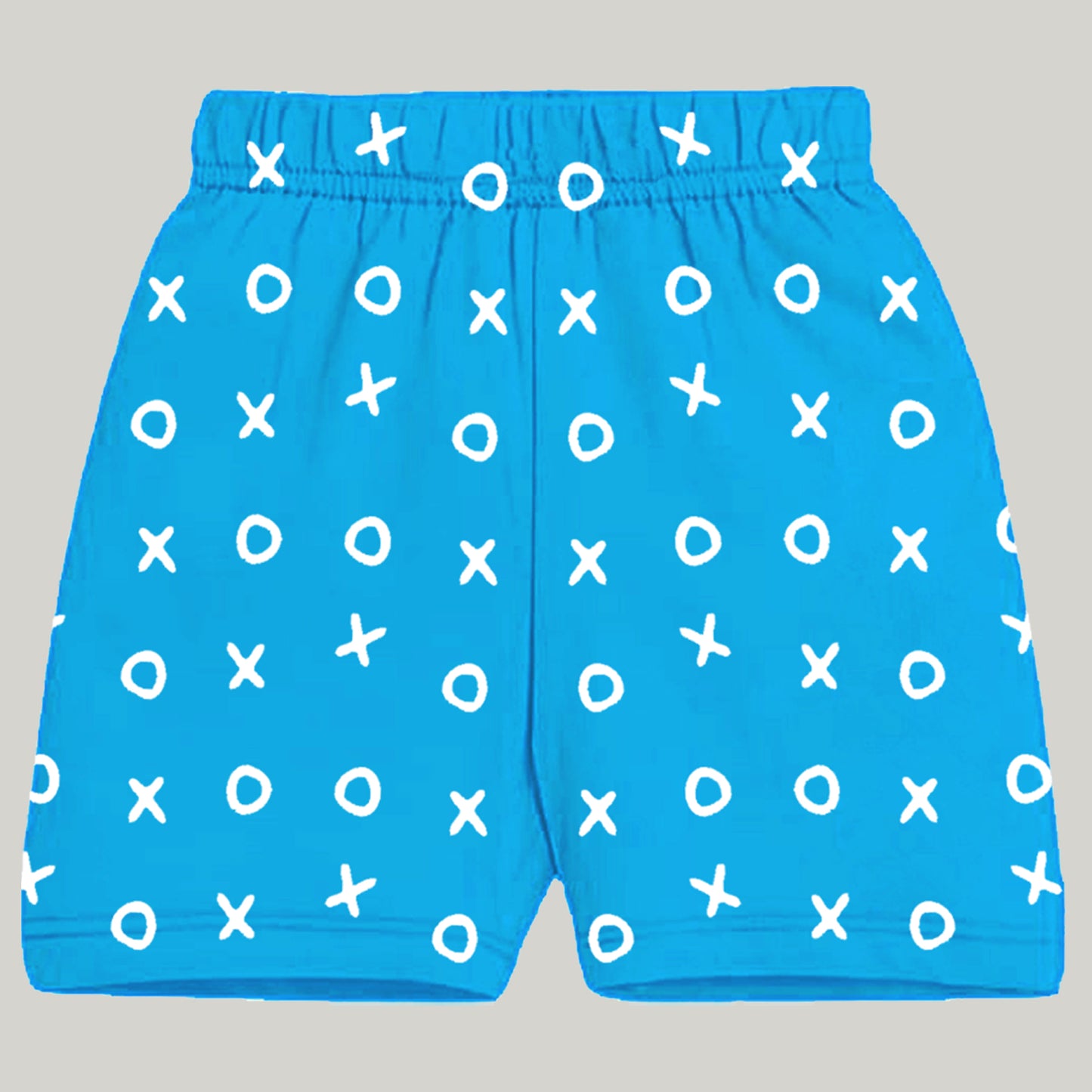 Kuchipoo Boys Cotton Printed Shorts | Elastic Waist | Summer Wear Shorts for Kids | Pack of 5