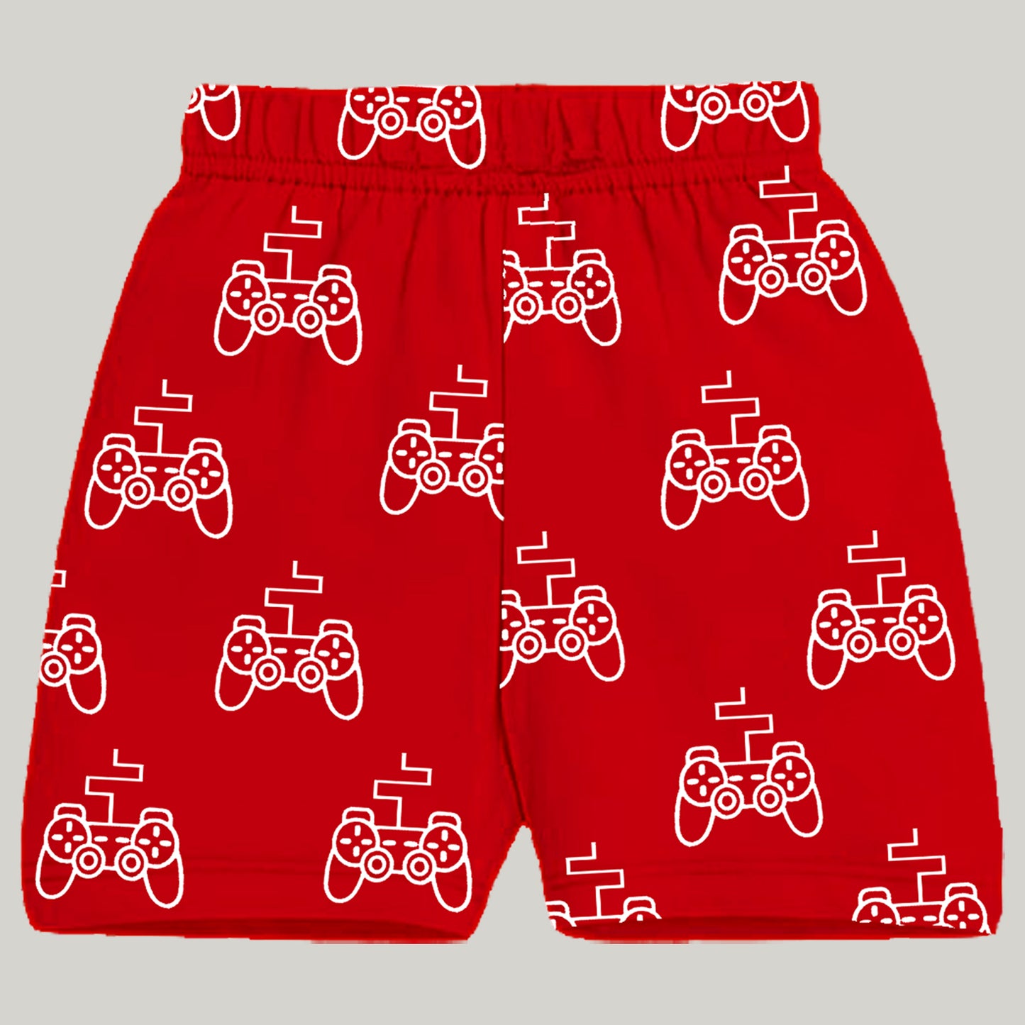 Kuchipoo Boys Cotton Printed Shorts | Elastic Waist | Summer Wear Shorts for Kids | Pack of 5